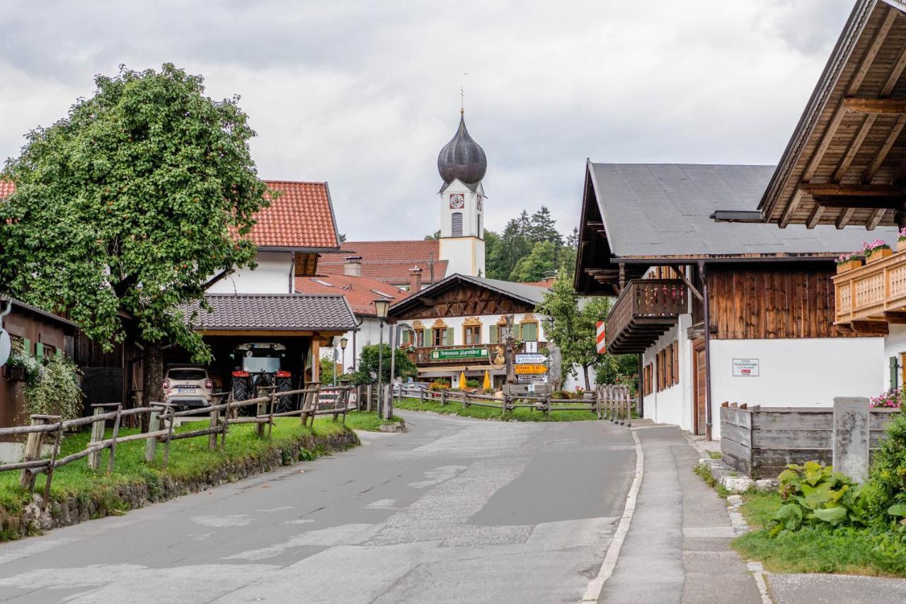 Ferienwohnung Zugspitze 格赖瑙 外观 照片